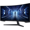 Samsung | Curved Monitor | LC34G55TWWPXEN | 34 " | VA | UWQHD | 21:9 | 165 Hz | 1 ms | 3440 x 1440 | 250 cd/m² | HDMI ports quantity 1 | Black