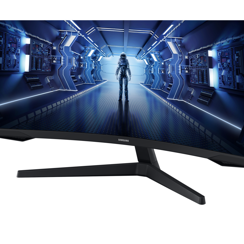 Samsung | Curved Monitor | LC34G55TWWPXEN | 34 " | VA | UWQHD | 21:9 | 165 Hz | 1 ms | 3440 x 1440 | 250 cd/m² | HDMI ports quantity 1 | Black
