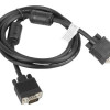 Lanberg VGA Cable, Dual-Shielded Ferrite Core | CA-VGAC-10CC-0018-B | VGA to VGA | 1.8 m