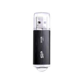 Silicon Power | Blaze B02 | 64 GB | USB 3.0 | Melns