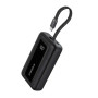 Anker | Power Bank ar iebūvētu USB-C kabeli | A1689H11 | 20000 mAh | 30W jauda | Melns