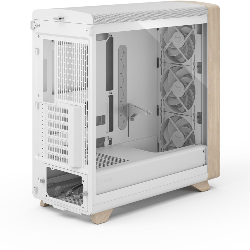 Fractal Design Case | Summit | ATX | Chalk White TG Clear Tint