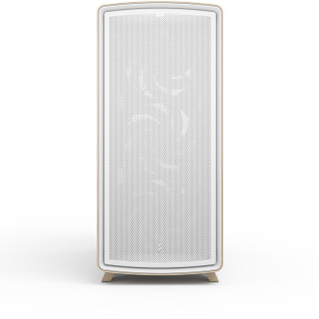 Fractal Design korpuss | Summit | ATX | Chalk White TG Clear Tint