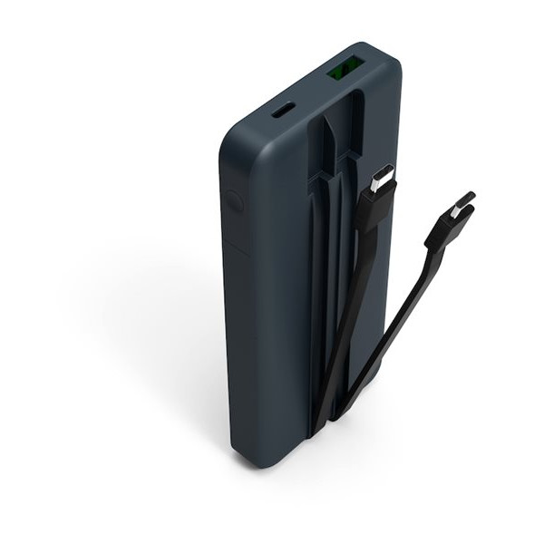 PORT CONNECT Ārējā baterija 2 x USB-C PD | 10000 mAh | Zila