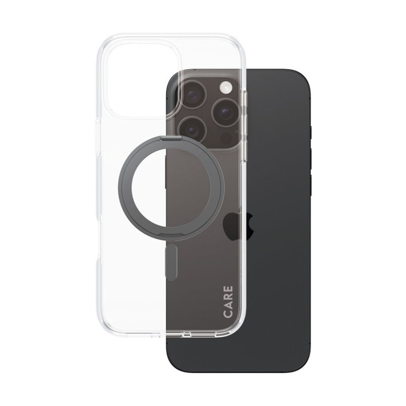 CARE Back cover | Apple | iPhone 16 Pro Max | Recycled plastic | Transparent
