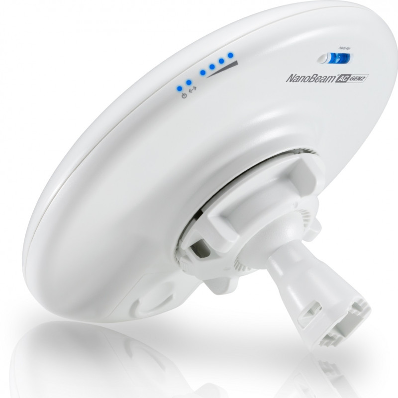 Ubiquiti | airMAX NanoBeam 5AC | NBE-5AC-Gen2 | Piestiprināms pie staba | 5150–5875 GHz