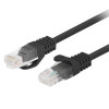 Lanberg | Patch Cord cat. 5E UTP | PCU5-10CC-0750-BK | Wire gauge: 26AWG (7 x 0,16mm) | Black