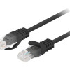Lanberg | Patch Cord cat. 5E UTP | PCU5-10CC-0750-BK | Wire gauge: 26AWG (7 x 0,16mm) | Black