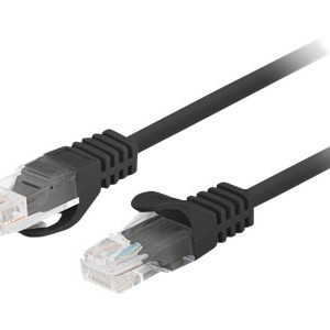 Lanberg | Patch Cord cat. 5E UTP | PCU5-10CC-0750-BK | Wire gauge: 26AWG (7 x 0,16mm) | Black