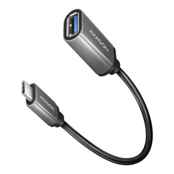 AXAGON Kabeļa adapteris uz USB-C ligzdu ar USB-A ligzdu, 20 cm | RUCM-AFAC