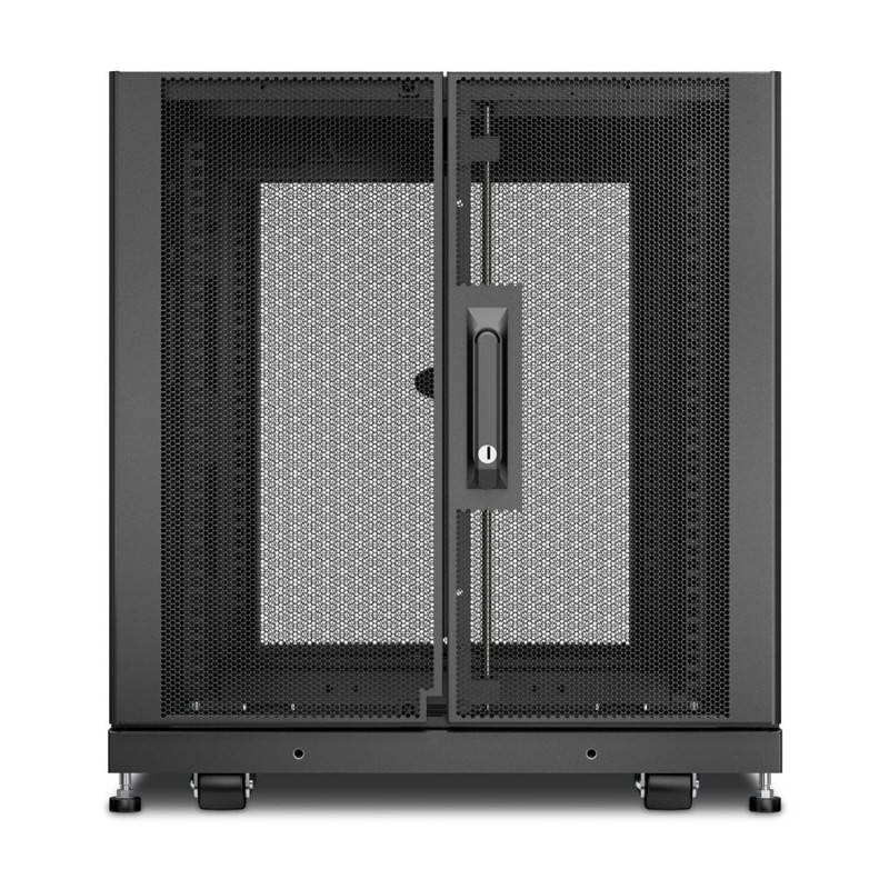 APC NetShelter SX 12U servera statīva aizsargs 600 mm x 900 mm ar sāniem melns | Schneider Electric