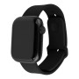 Fixed | Sporta siksnu komplekts Apple Watch 42/44/45mm | 170–235 mm | Melns | Silikons