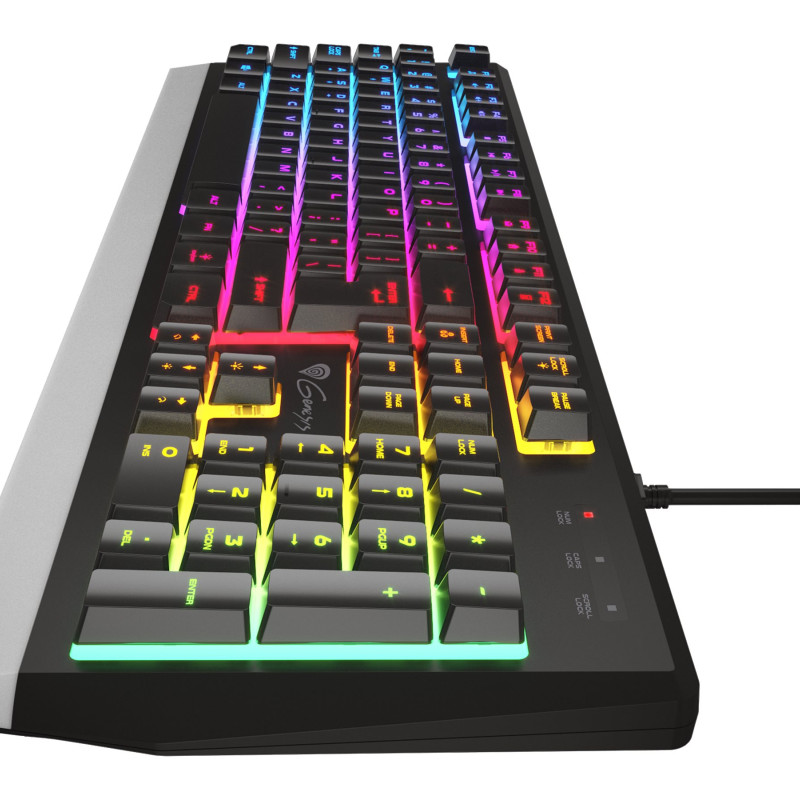 Genesis | Rhod 300 RGB | Spēļu tastatūra | Ar vadu | RGB LED apgaismojums | US