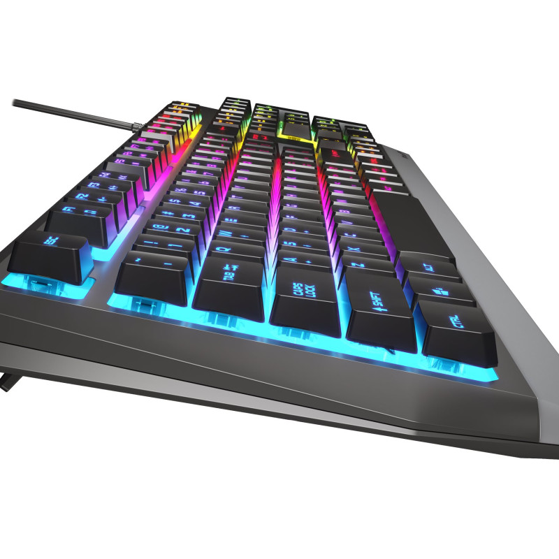 Genesis | Rhod 300 RGB | Spēļu tastatūra | Ar vadu | RGB LED apgaismojums | US