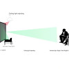Elite Screens AR90H-CLR3 projektora ekrāns, fiksēta rāmja | Diagonāle 100