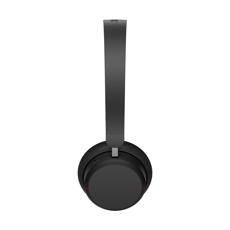 Lenovo divu režīmu bezvadu ANC austiņas 6550 (USB-A, Teams) | 4XD1S19777 | Iebūvēts mikrofons | Bluetooth | Melna
