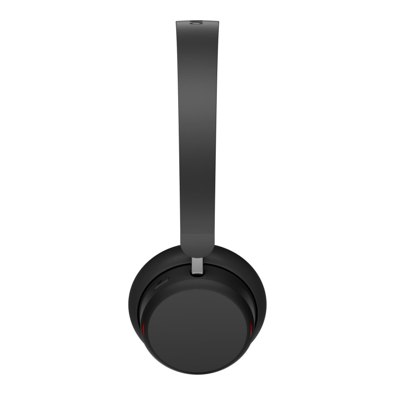 Lenovo divu režīmu bezvadu ANC austiņas 6550 (USB-A, Teams) | 4XD1S19777 | Iebūvēts mikrofons | Bluetooth | Melna