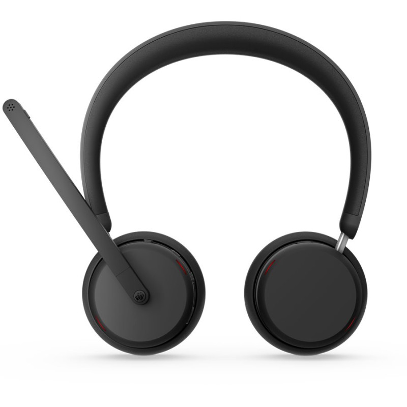 Lenovo divu režīmu bezvadu ANC austiņas 6550 (USB-A, Teams) | 4XD1S19777 | Iebūvēts mikrofons | Bluetooth | Melna