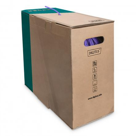 Digitus | Installation cable | CAT 6 F-UTP | Violet