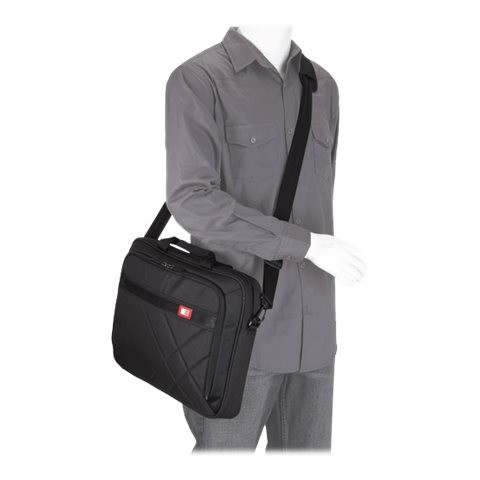 Case Logic | Casual Laptop Bag | DLC117 | Fits up to size 17 " | Laptop Bag | Shoulder strap | Black