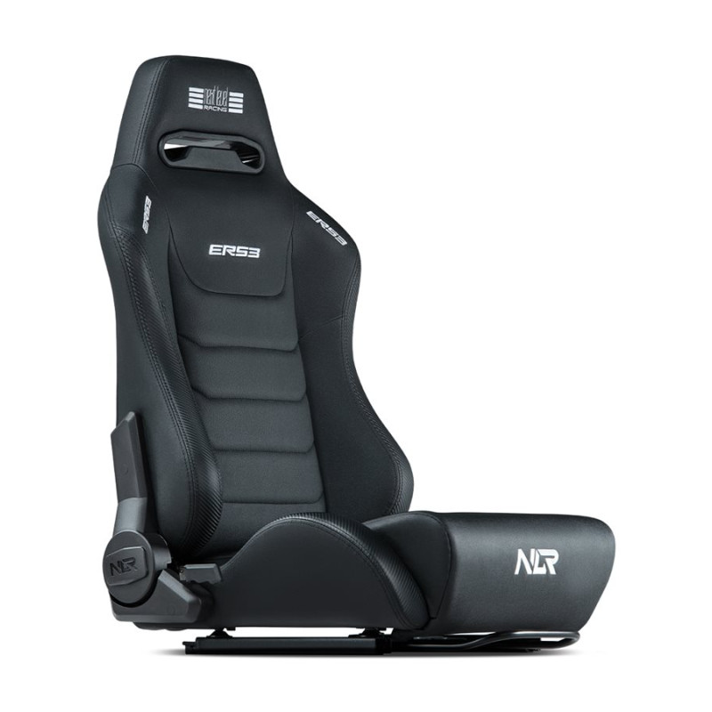 Next Level Racing | Premium PU āda | Atpūstāma sēdeklis | ERS3 Elite | Melns