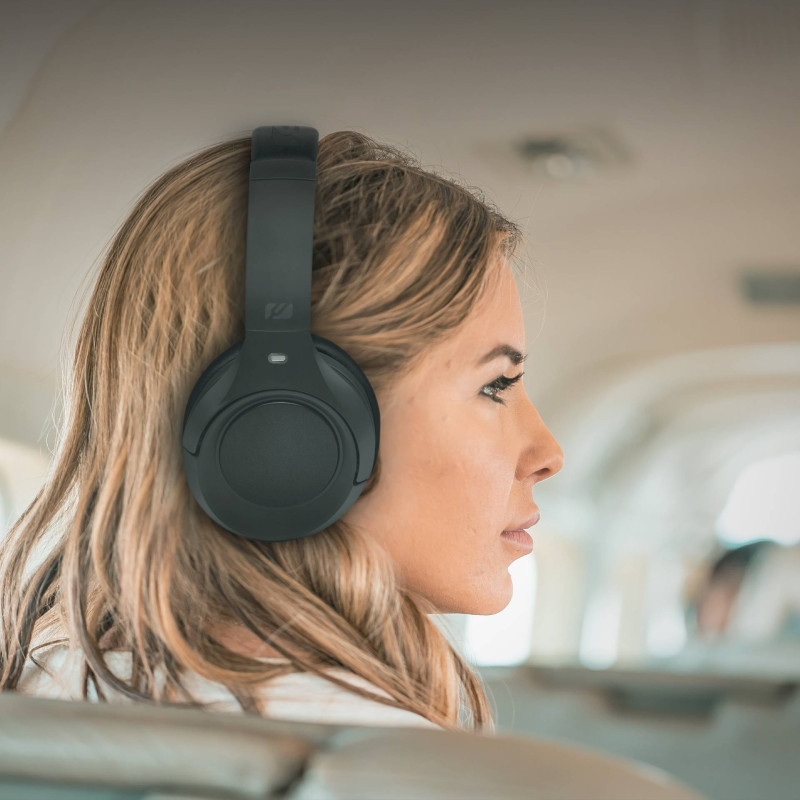 Muse | Headphones | M-295 ANC | Bluetooth | Over-Ear | Microphone | Black | Noise canceling | Wireless