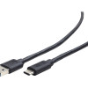 Cablexpert | 3 A | USB 3.0 AM uz Type-C kabelis (AM/CM) | CCP-USB3-AMCM-1M | USB-A uz USB-C USB 3 AM (spraudnis) | USB Type-C (spraudnis) | 600 Mbit/s