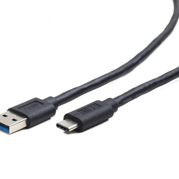 Cablexpert | 3 A | USB 3.0 AM uz Type-C kabelis (AM/CM) | CCP-USB3-AMCM-1M | USB-A uz USB-C USB 3 AM (spraudnis) | USB Type-C (spraudnis) | 600 Mbit/s