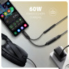 AXAGON | ADA-HCPD USB-C - Hi-Res DAC audio adapters PD, 60W