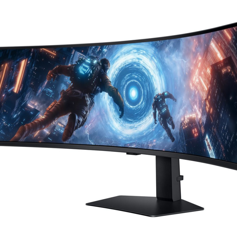 Samsung | LS49FG910EUXEN | 49 " | VA | DQHD | 32:9 | 144 Hz | 1 ms | 5120 x 1440 pixels | 350 cd/m² | HDMI ports quantity 2 | Black