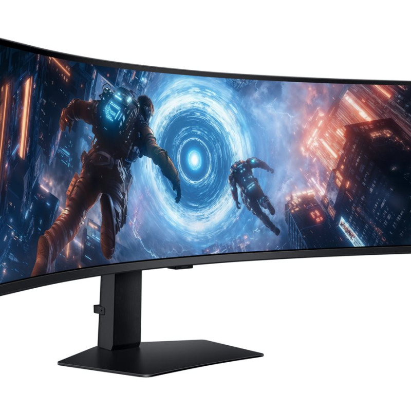Samsung | LS49FG910EUXEN | 49 " | VA | DQHD | 32:9 | 144 Hz | 1 ms | 5120 x 1440 pixels | 350 cd/m² | HDMI ports quantity 2 | Black