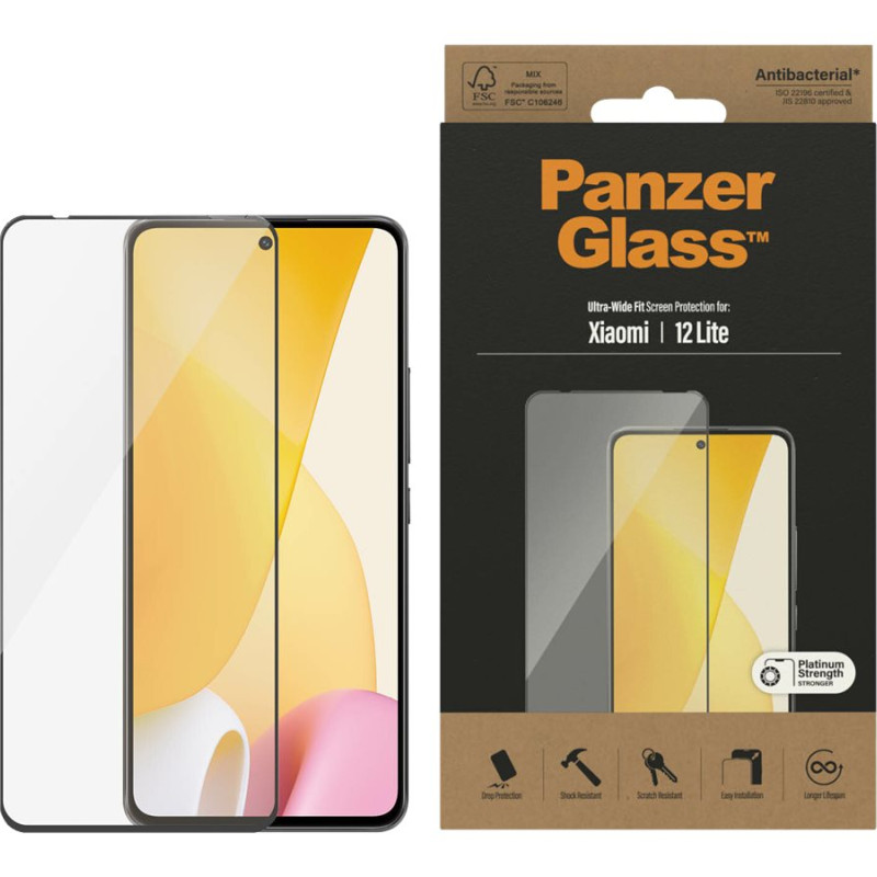 PanzerGlass | Screen protector | Xiaomi | 12 Lite | Case friendly