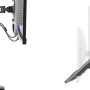 ICY BOX IB-MS303-T Monitor stand with desk mounted base for a screen size up to 27" | Raidsonic