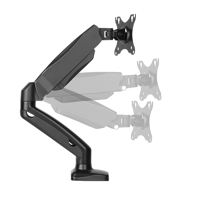 ICY BOX IB-MS303-T Monitor stand with desk mounted base for a screen size up to 27" | Raidsonic