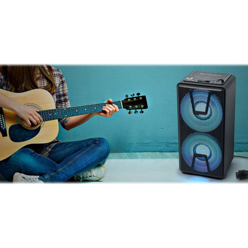 Muse | Party Box Speaker | M-1820 DJ | 150 W | Bluetooth | Wireless connection | Black