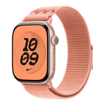 Apple 46mm Alpenglow rozā Nike Sport Loop | Apple