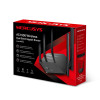Mercusys | AC1900 bezvadu divjoslu gigabitu maršrutētājs | MR50G | 802.11ac | 600+1300 Mbit/s | 10/100/1000 Mbit/s | Ethernet LAN (RJ-45) porti 2 | Bez Mesh atbalsta | MU-MIMO Jā | Bez mobila platjoslas | Antenas tips 6xFiksētas | Nav