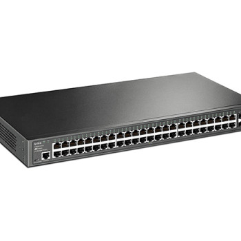 TP-LINK | Slēdzis | T2600G-52TS | Pārvaldāms L2 | Ievietojams rāmī (rackmountable) | Gigabit Ethernet (vara) porti 48 | SFP porti 4 | 36 mēn.