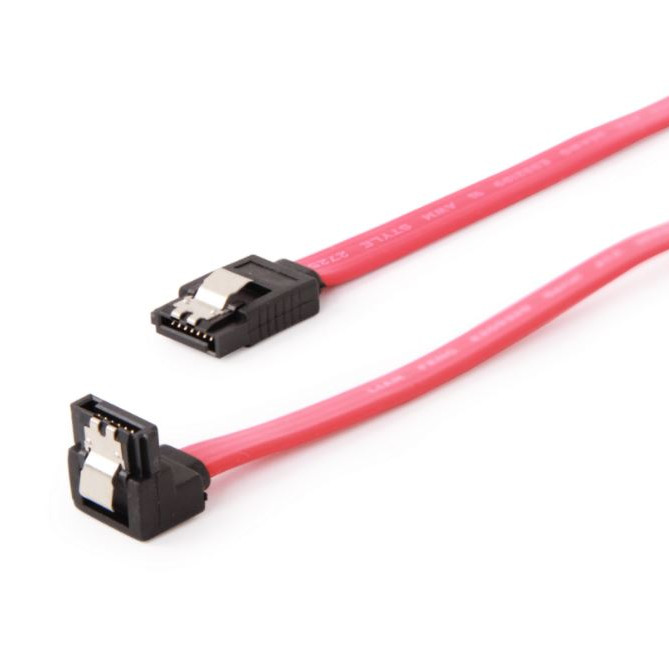 Cablexpert | CC-SATAM-DATA90 | Serial ATA III 50 cm datu kabelis ar 90° leņķa savienotāju