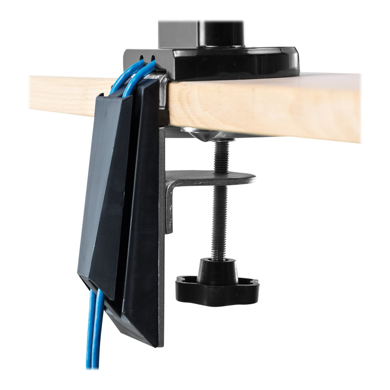 Fellowes | Platinum Series dubultais horizontālais monitora statīvs | 8042501 | Melns