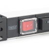 Digitus | 1U alumīnija PDU, iekļaujamais skapī, 7x drošības ligzda 16A spraudnim, 250VAC 50/60Hz, slēdzis, pārsprieguma aizsardzība | DN-95407