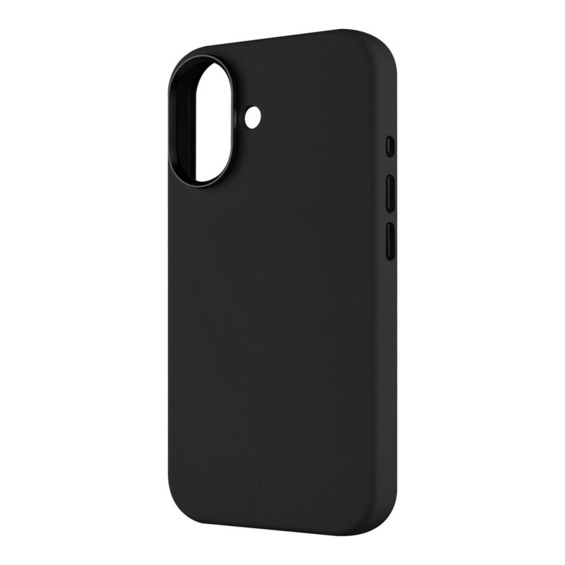 Fixed Back cover | Apple | iPhone 17 | Liquid silicon | Black | MagFlow