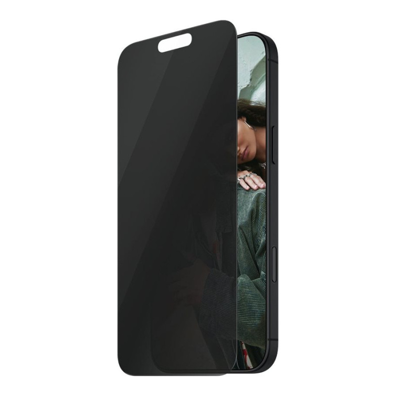 PanzerGlass Screen protector | Apple | iPhone 16 Pro | Glass | Black | Ultra-Wide Fit
