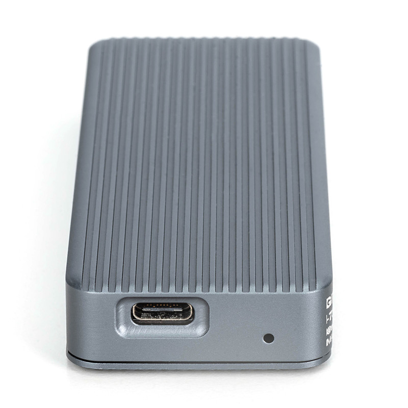 Digitus USB M.2 hard disk enclosure, SSD, external, NVMe, 20Gbps, USB 3.2 Gen2x2 | DA-71157