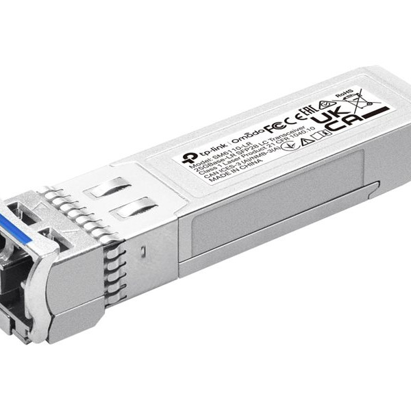Omada 25GBase-LR SFP28 LC pārraidītājs | SM6110-LR | Duplex LC/UPC