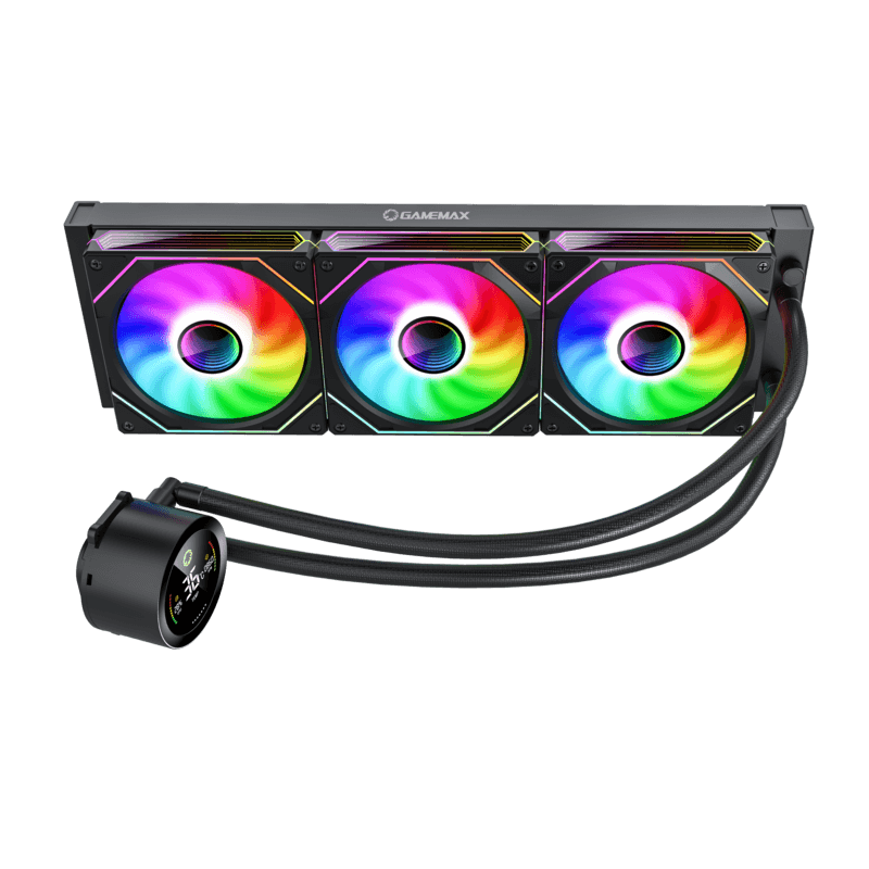 Gamemax CPU Liquid Cooler | ICEBURG 360 DIGITAL BK | Black