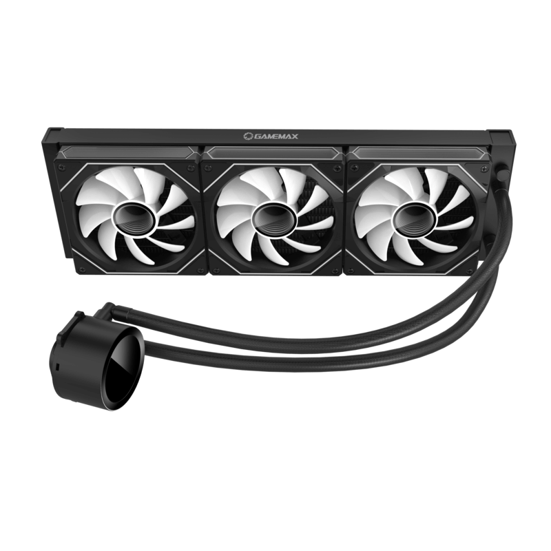 Gamemax CPU Liquid Cooler | ICEBURG 360 DIGITAL BK | Black