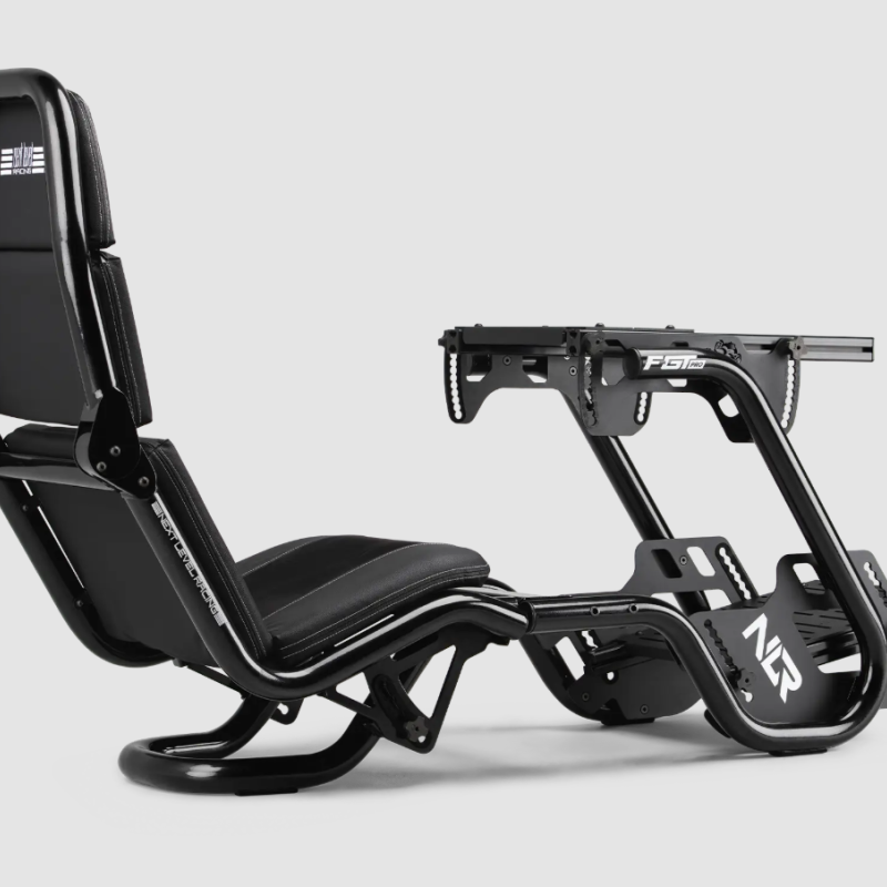 Next Level Racing | Tērauds | Sacīkšu simulatora kokpits | F-GT Pro Formula un GT Pelēkā izdevuma | Pelēks