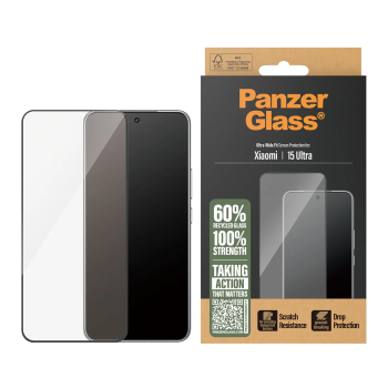 PanzerGlass ekrāna aizsargstikls | Xiaomi | 15 Ultra | Stikls | Caurspīdīgs | Ultra-Wide Fit