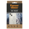 PanzerGlass | HardCase MagSafe Compatible | Back protection | Apple | iPhone 14/13 | 100% Recycled Polyurethane (TPU) | Clear | MagSafe compatible; Military Grade Standard; 100% recycled frame material